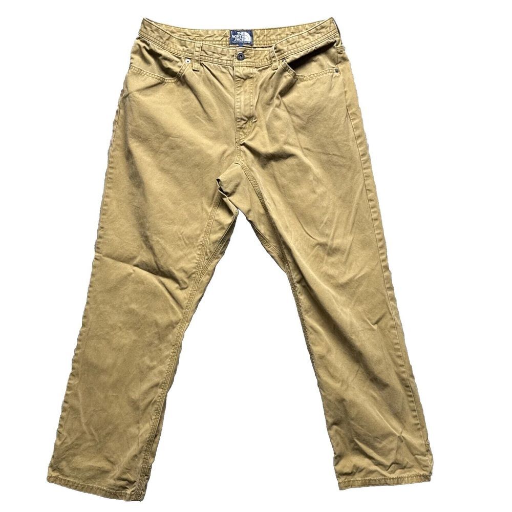 The North Face Field Pants Mens 36 X 28 Short Brown Outdoors Hiking Camping